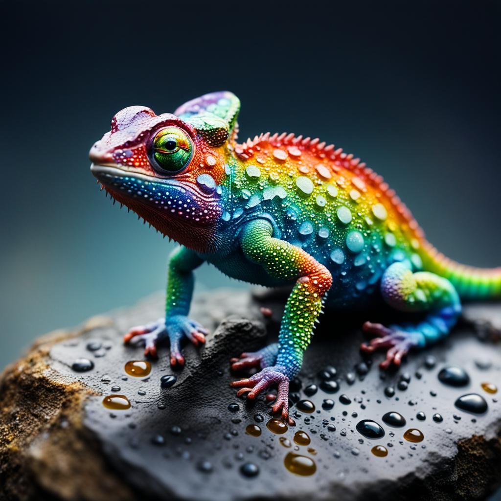 waiting for rainbow  sky  by @swati