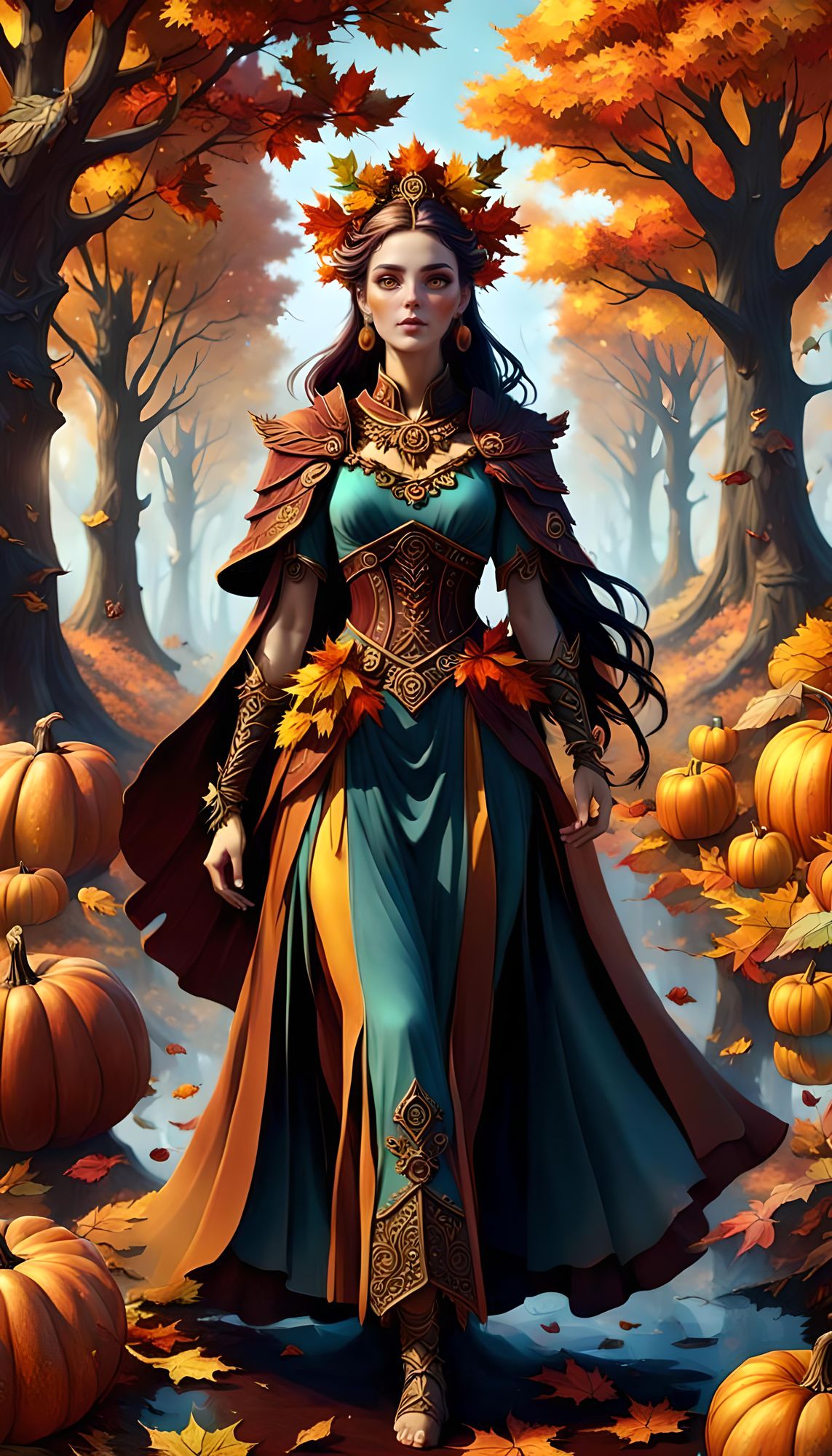 自家製絵の具 Equinox Night Autumn