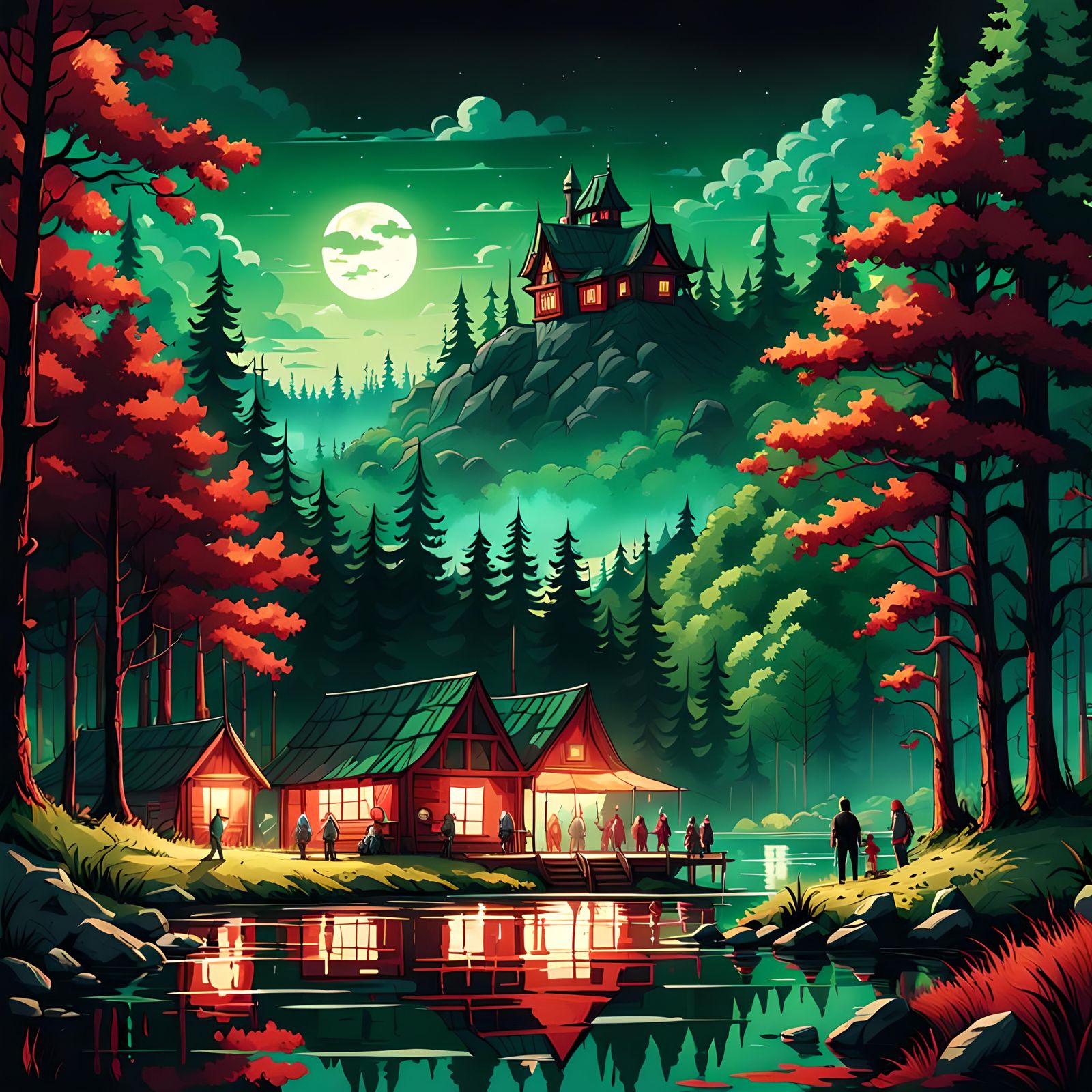 Lakeside Party