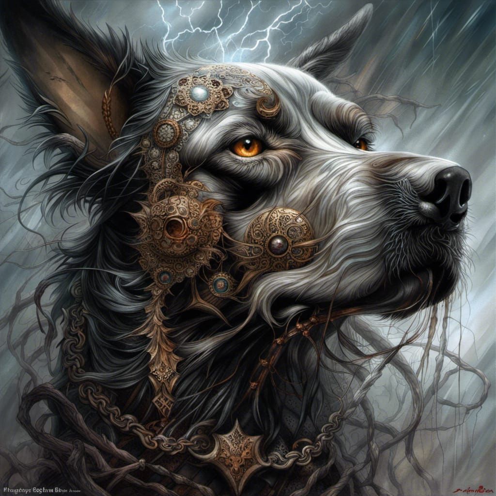 gothic dog