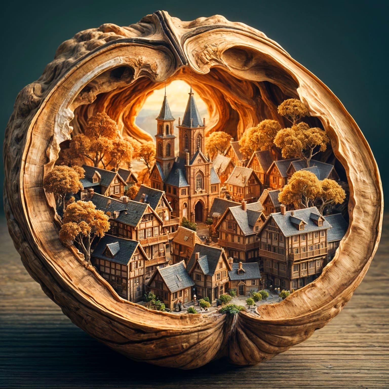 The Village   by @GlenvarGreen