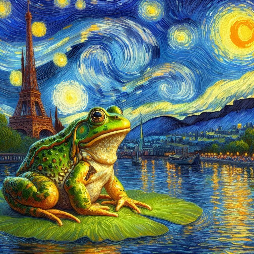 Starry Night Paris Bullfrog IV