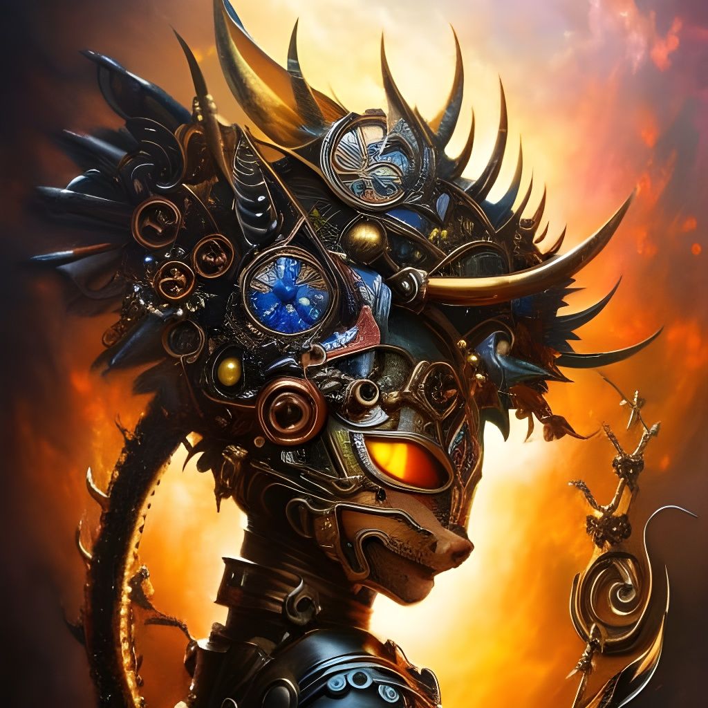 The Punk in Steampunk  by @Freena