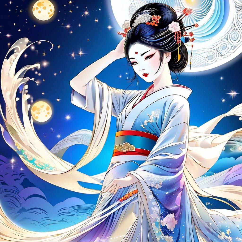 Portrait of a Geisha