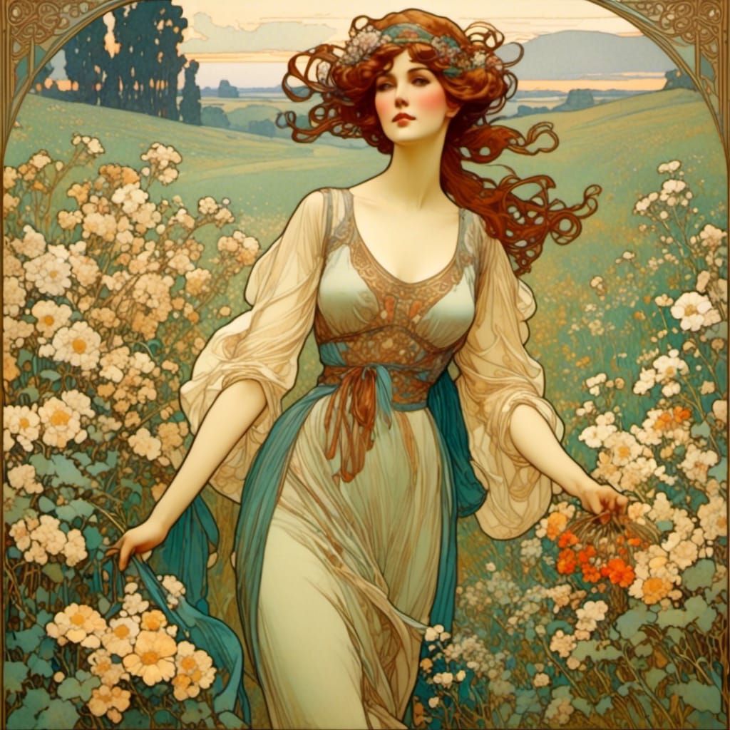 <lora:Art Nouveau Style:1.0> 