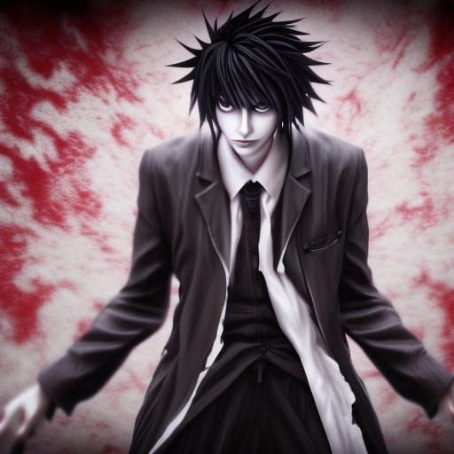 Lawliet - AI Generated Artwork - NightCafe Creator