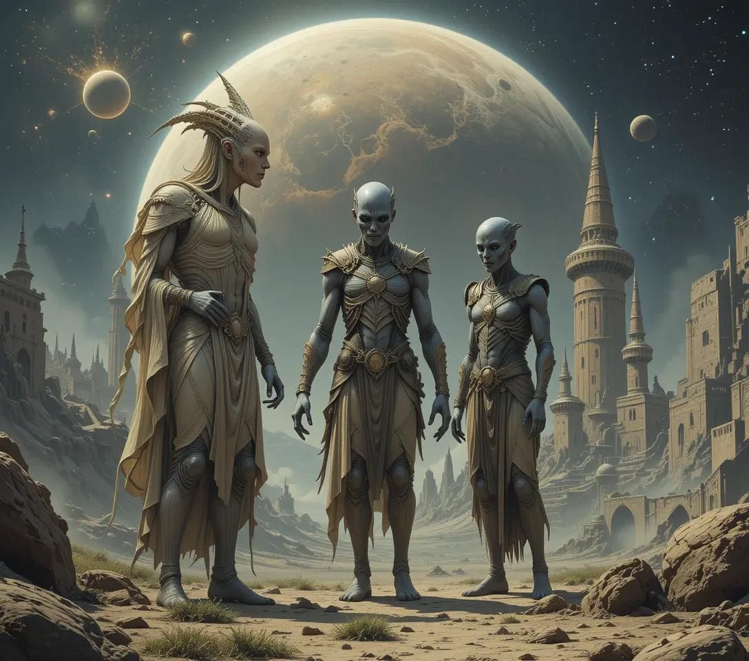 Inhabitants planet Vega