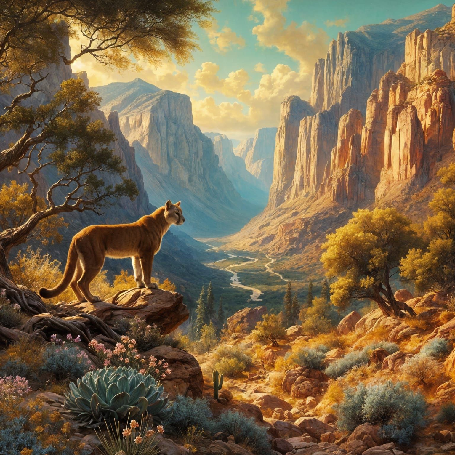 The Desert in Bloom  by @mightyminimoose