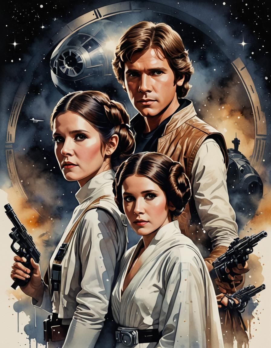 Star Wars movie poster