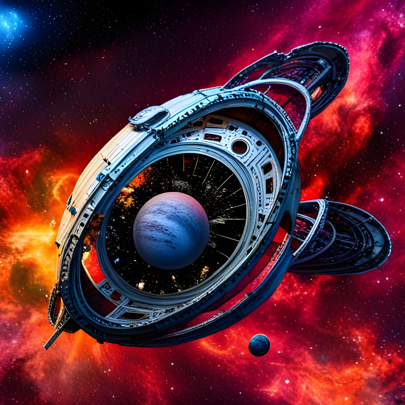 Planet-crafting Megastructure  by @Skullator