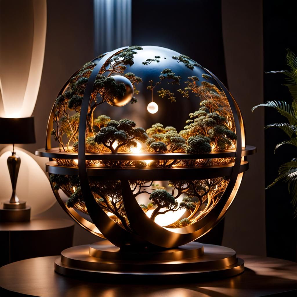 Beautiful Bio-Globe  by @BoratsChestHair