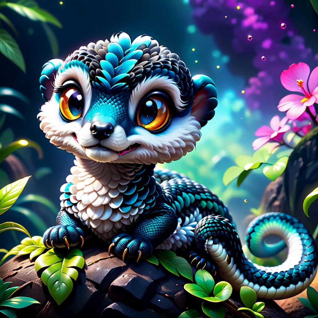 Cute fantasy creature - AI Generated Artwork - NightCafe Creator