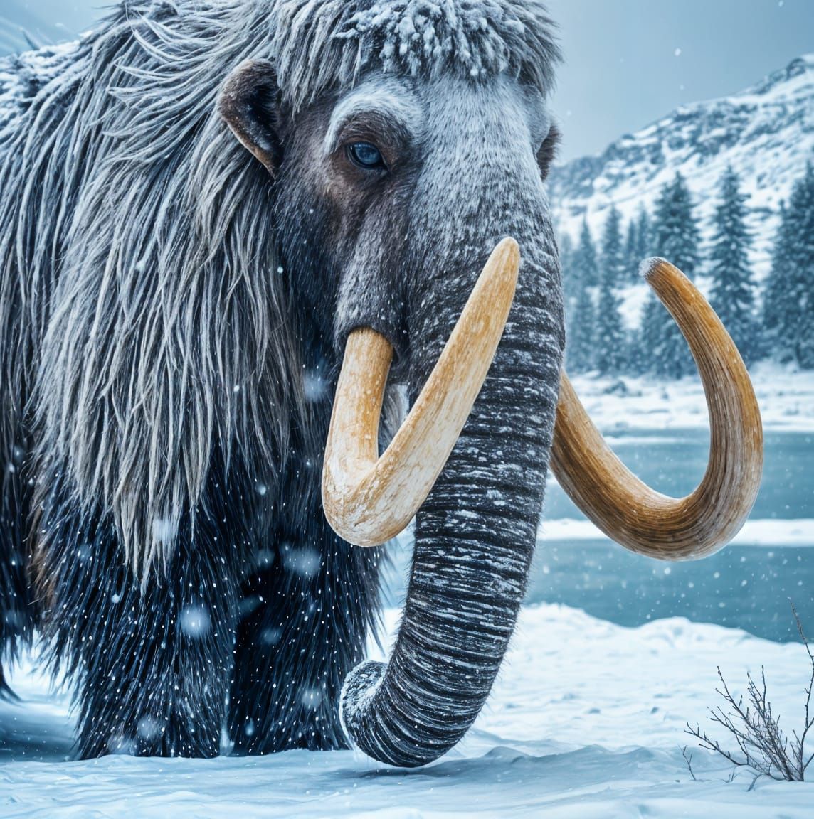 Wooly Mammoth  by @9no