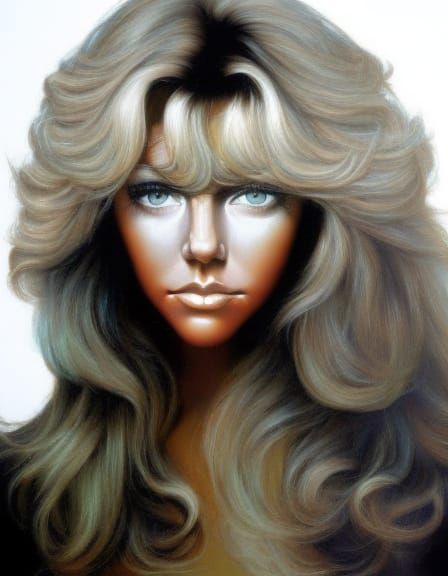 Heather Locklear AI Generated Artwork NightCafe Creator