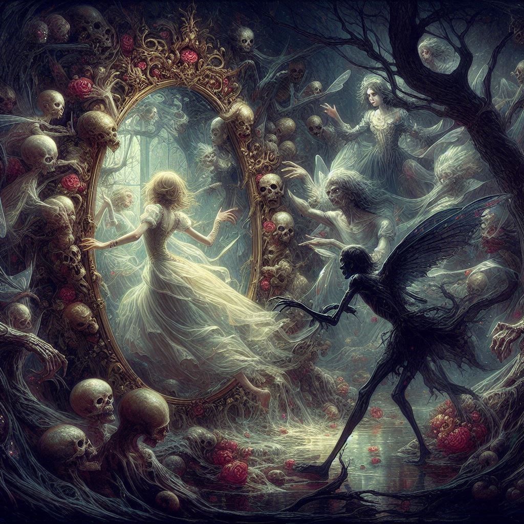 she dreamed of passing through the looking glass