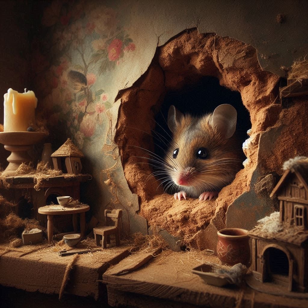 Cozy hole in the wall