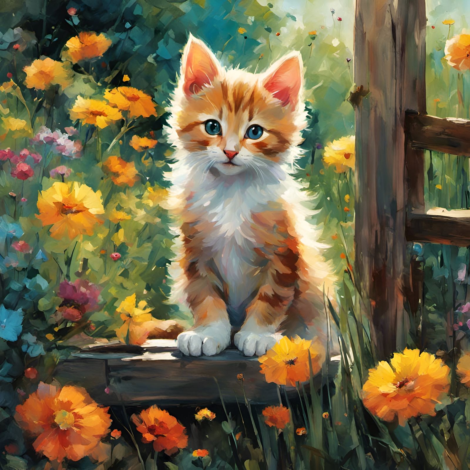 Tabby Kitten 