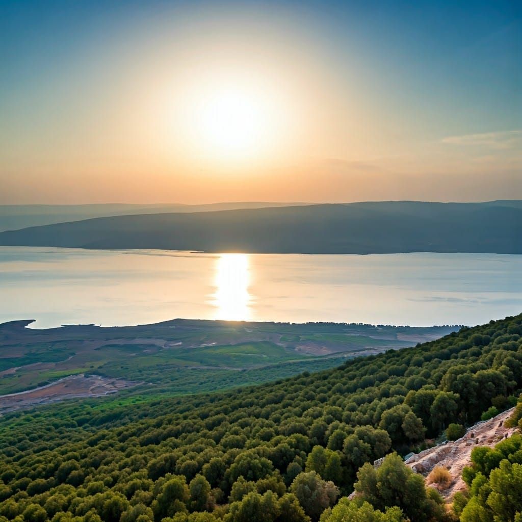 Israel's Natural Wonders in Sunrise Glory