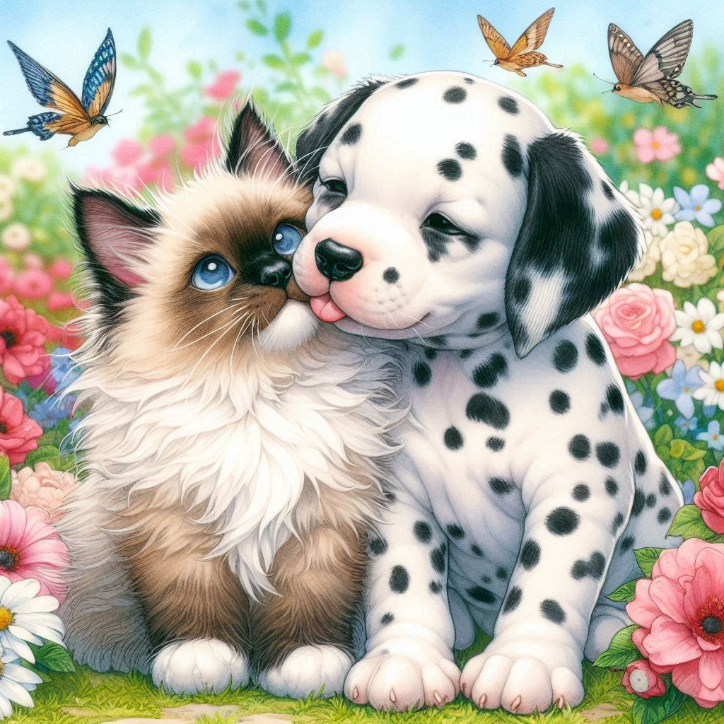 Friends for life.  by @Skyangel