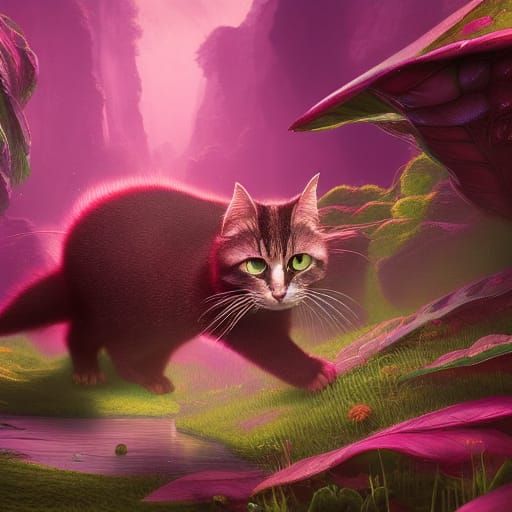 Raspberry cat