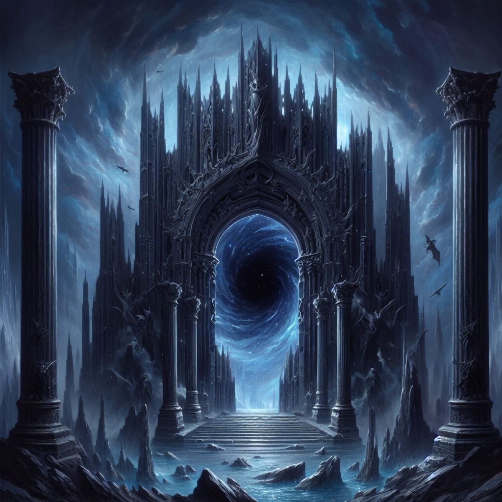 Door of Night (Silmarillion) II - AI Generated Artwork - NightCafe Creator