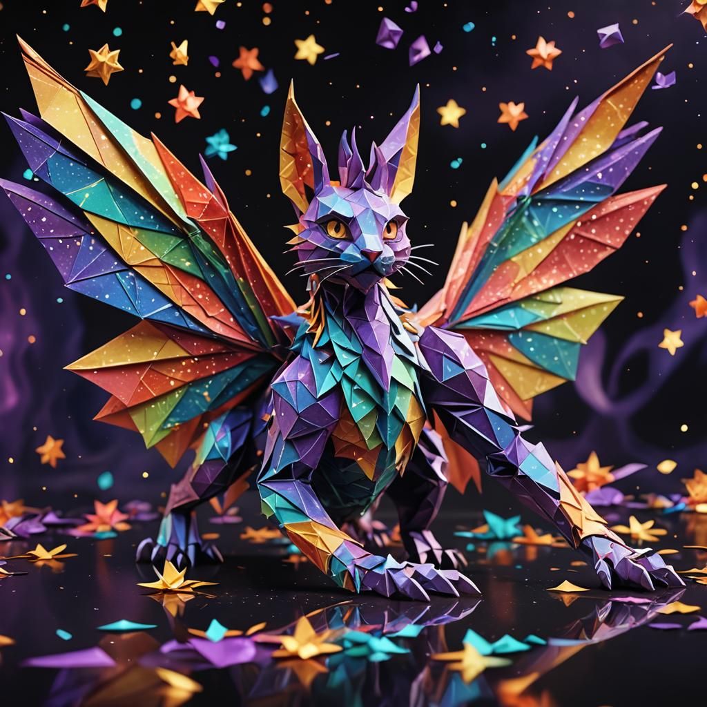 Surprise me dragon cat bunny dusk fae world transition song ...