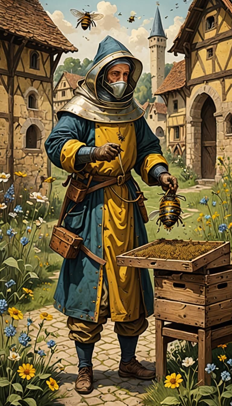 The Medieval Bee Keeper