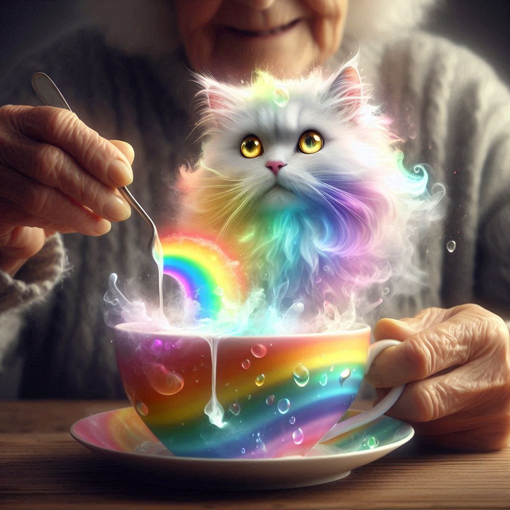 Communing with a Spirit from the Rainbow Bridge