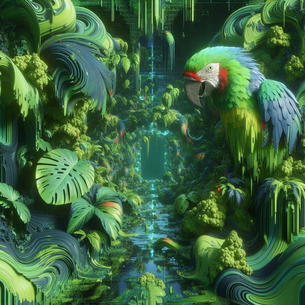 Interdimensional Parrot