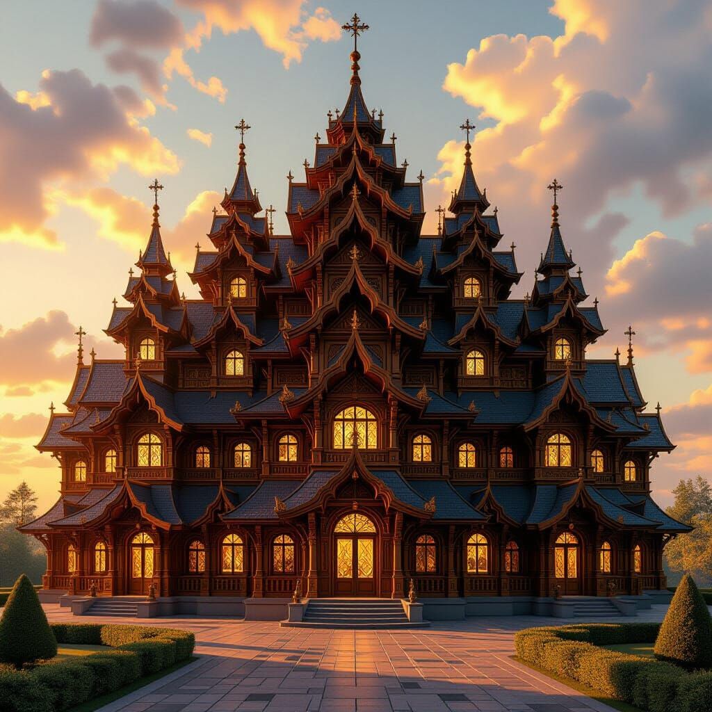 טירה בסגנון יפני