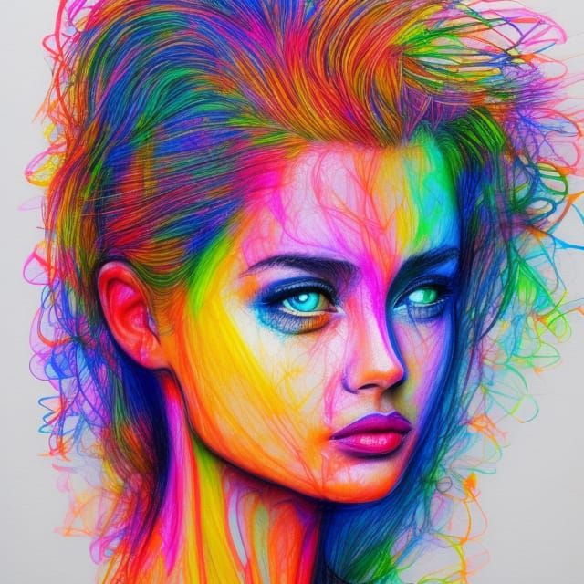 Crayon Portrait