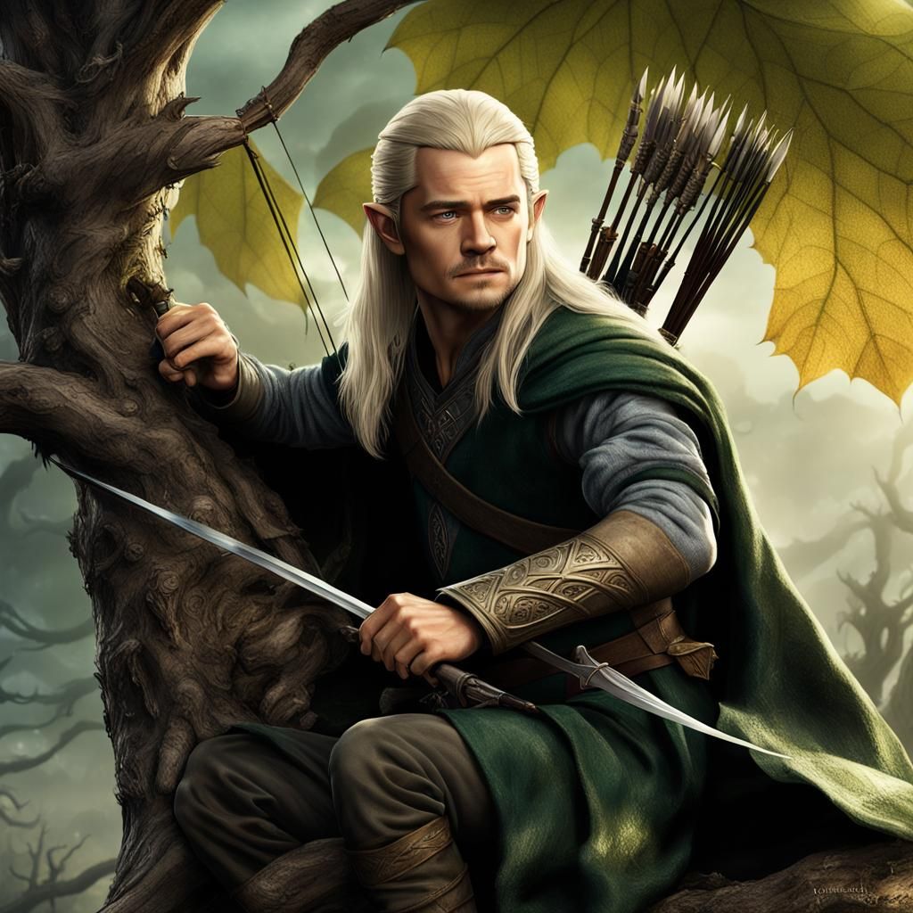 Legolas from the Lord of the Rings movies   by @Eowyn