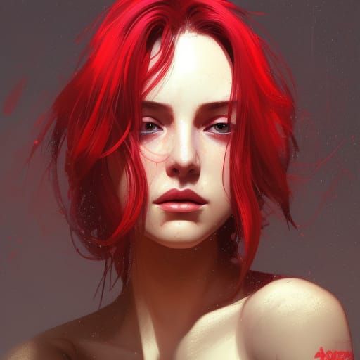 huggy wuggy red - AI Generated Artwork - NightCafe Creator