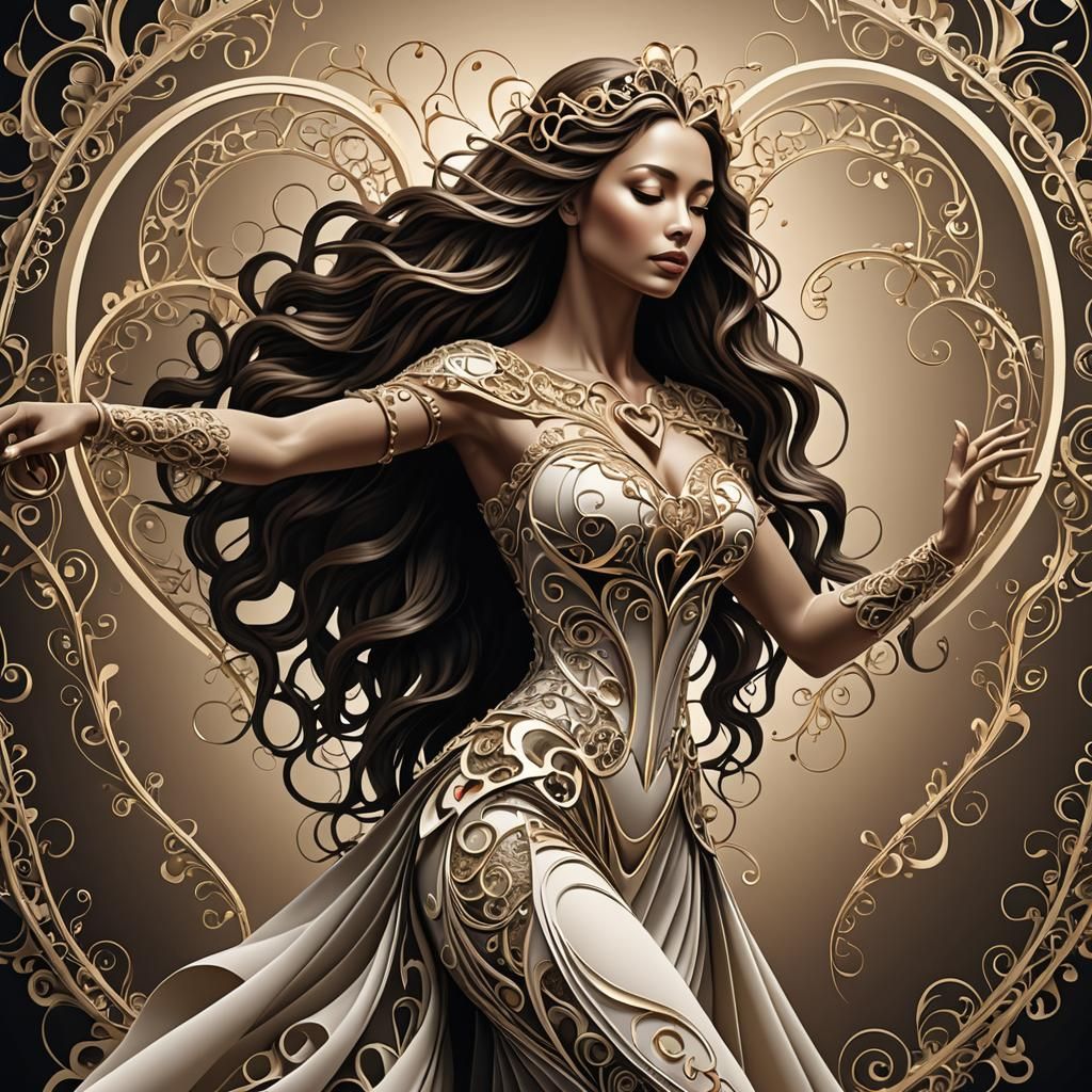 The heart-key unlocks the hearts of beautiful women