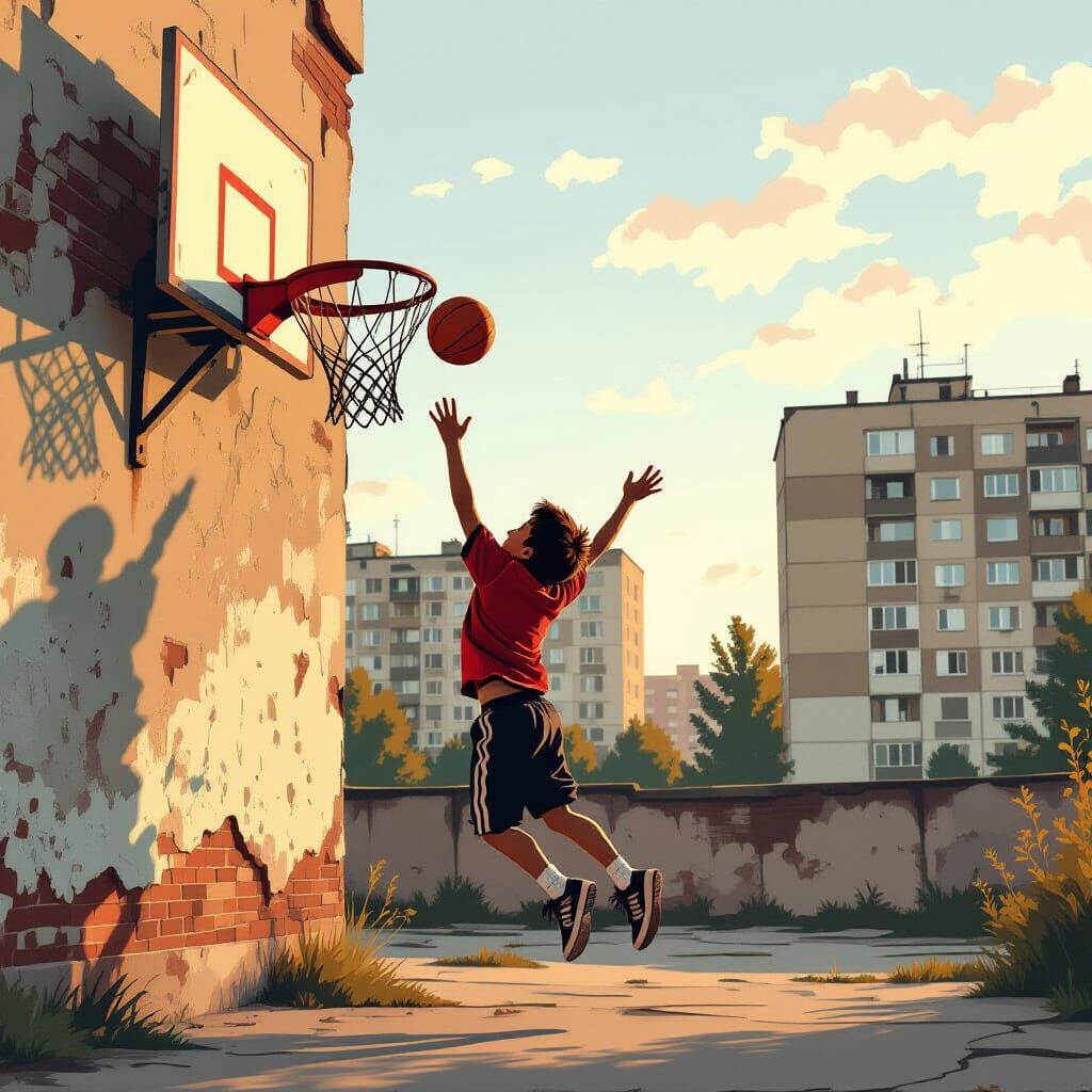 The Last Throw Before Dinner  by @Eha