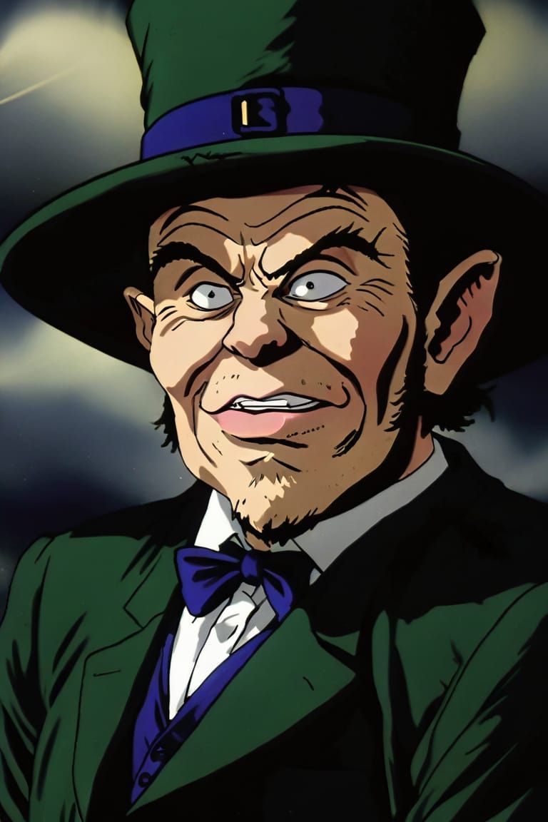 The Leprechaun (Horror Icons in '90s Anime Style)
