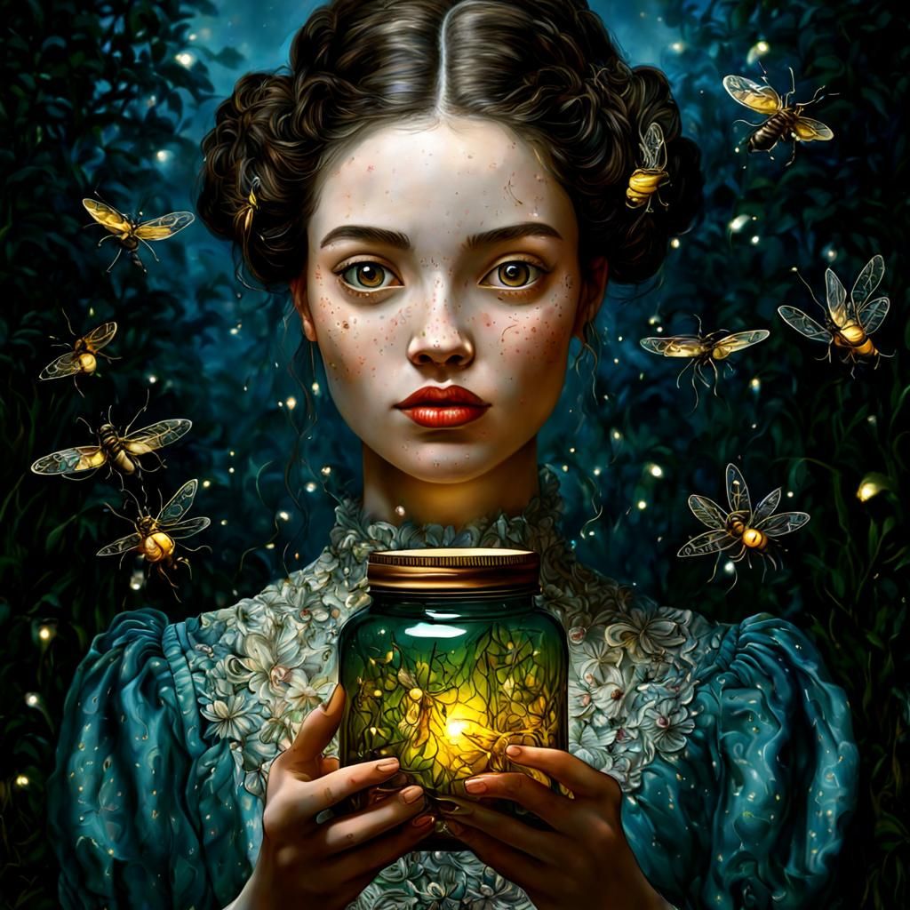Guardian of the Fireflies  by @Pavel