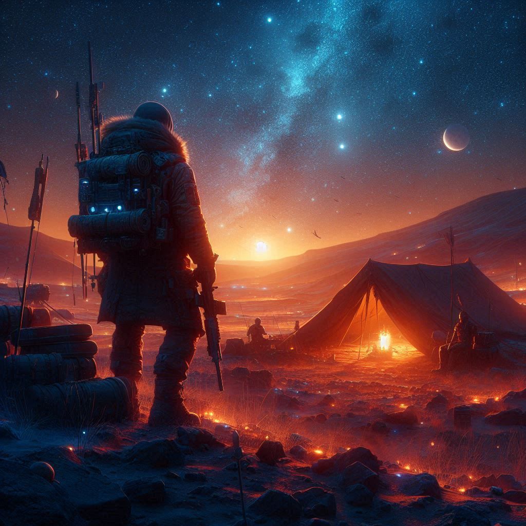 Under a Collapsing Sky