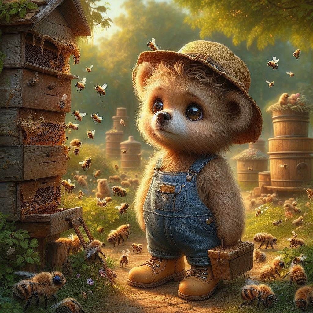 Bee Keeper Bear