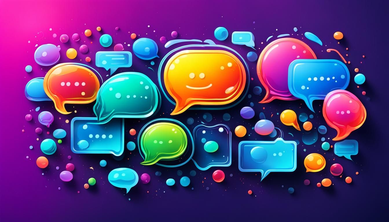 line art of  liquid fluid speech bubbles
icons. high quality...