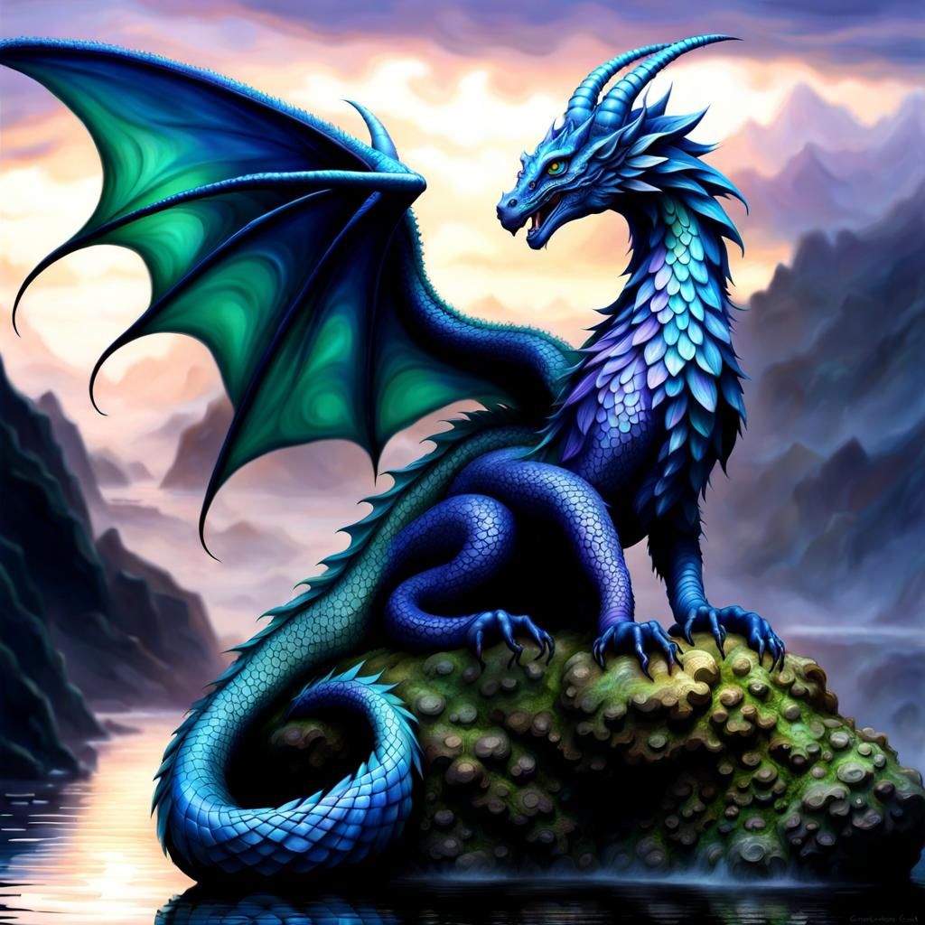 Dragon - AI Generated Artwork - NightCafe Creator