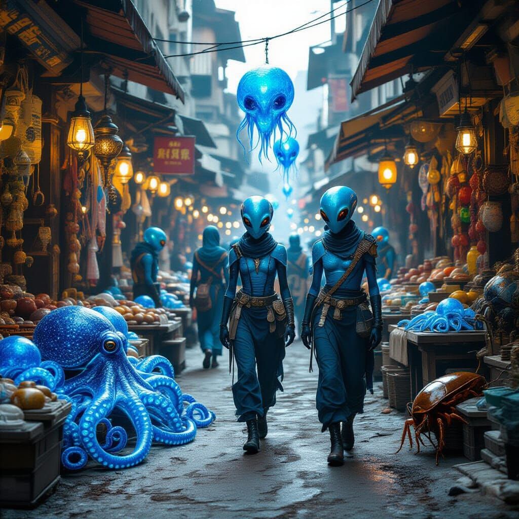 The famous souks of Naggawooshee.  by @Olchap