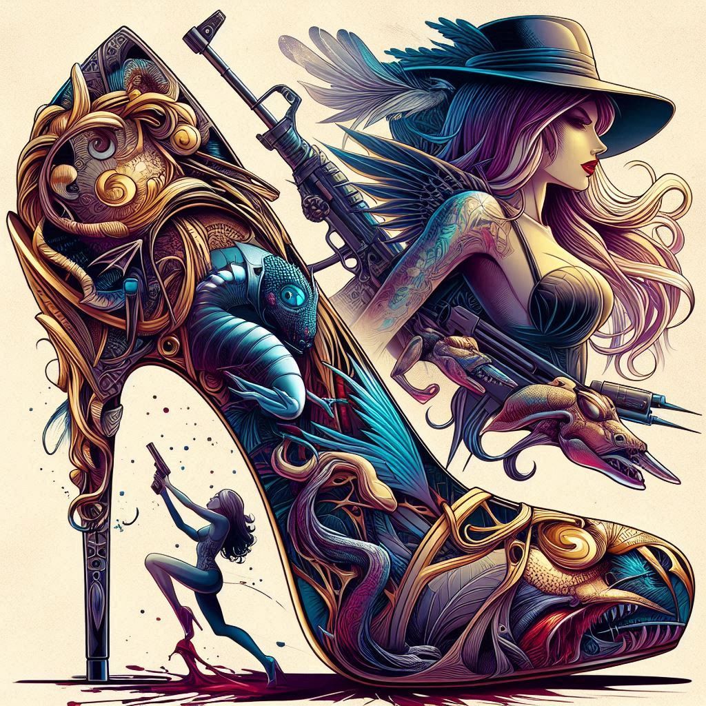 Stilettos, Bond Girl. 0️⃣0️⃣7️⃣