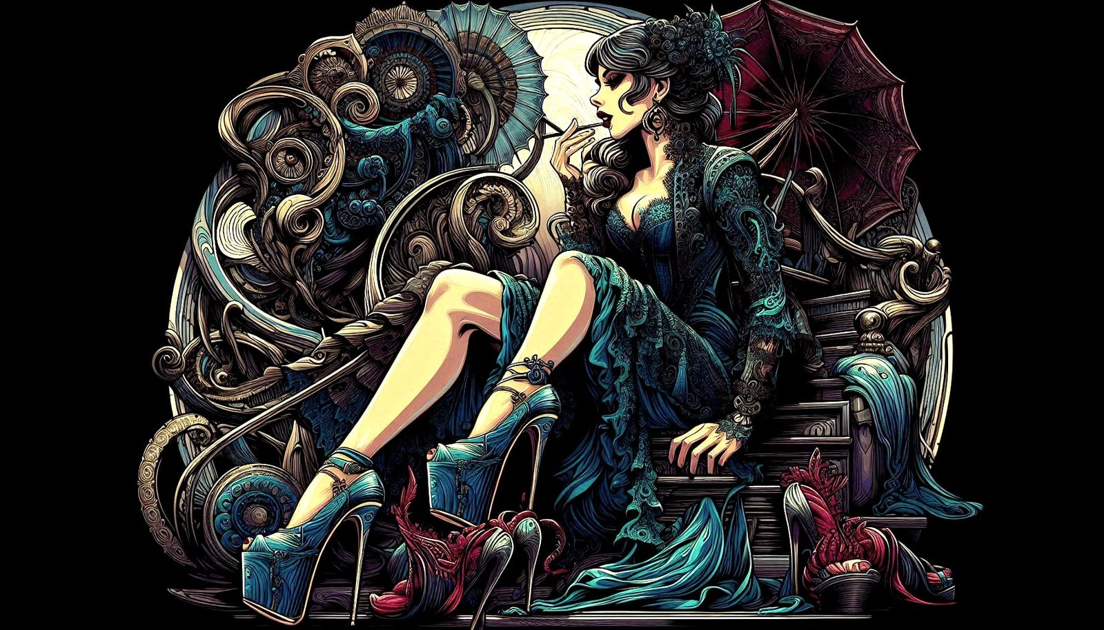 Stilettos, Bond Girl. 0️⃣0️⃣7️⃣