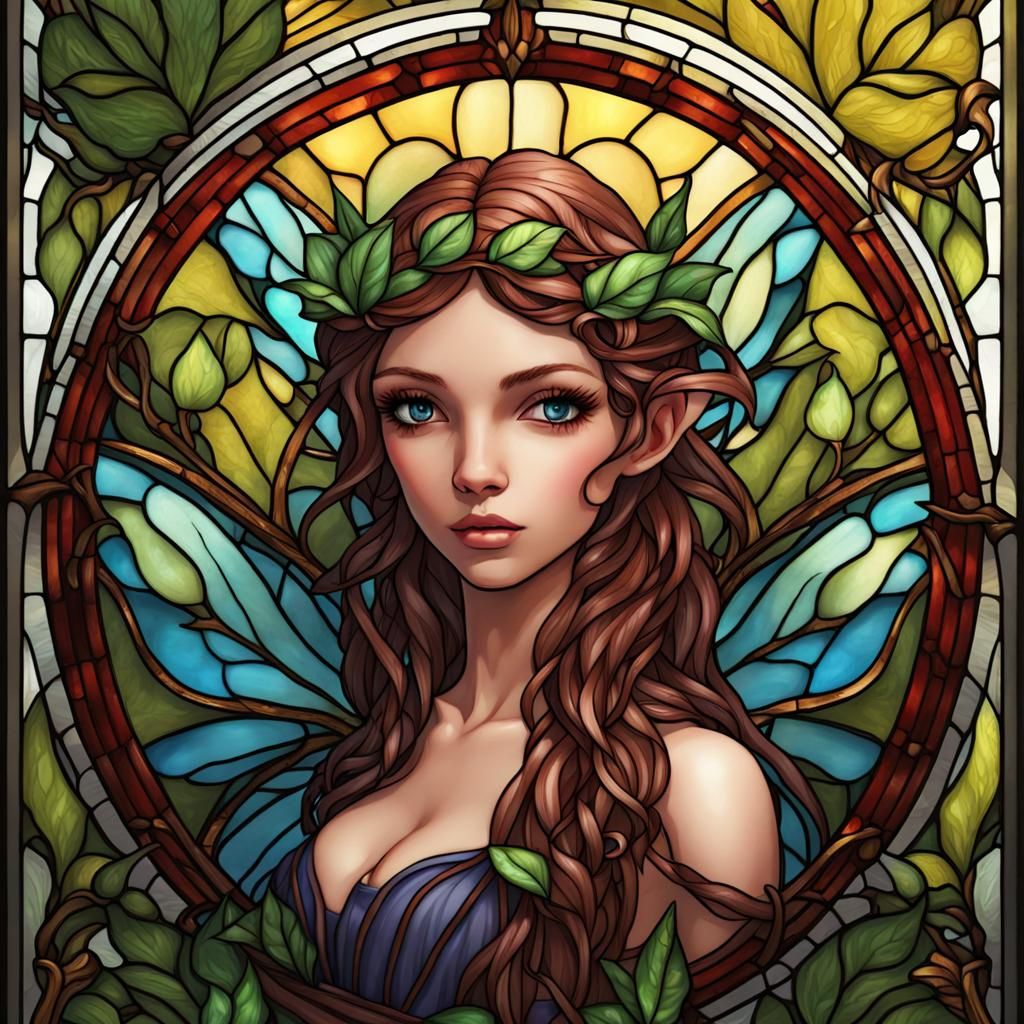 Woodland Fae  by @MimiNael