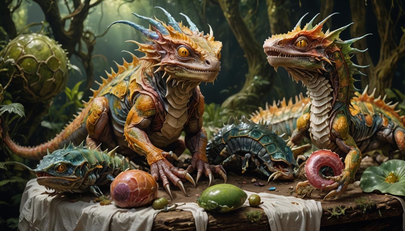 "Looks like we have enough grub to make it through the Footb...