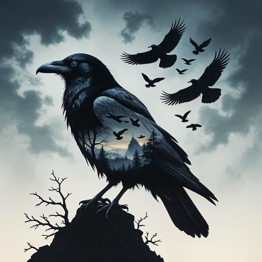 The Raven  by @ThatGuyOz