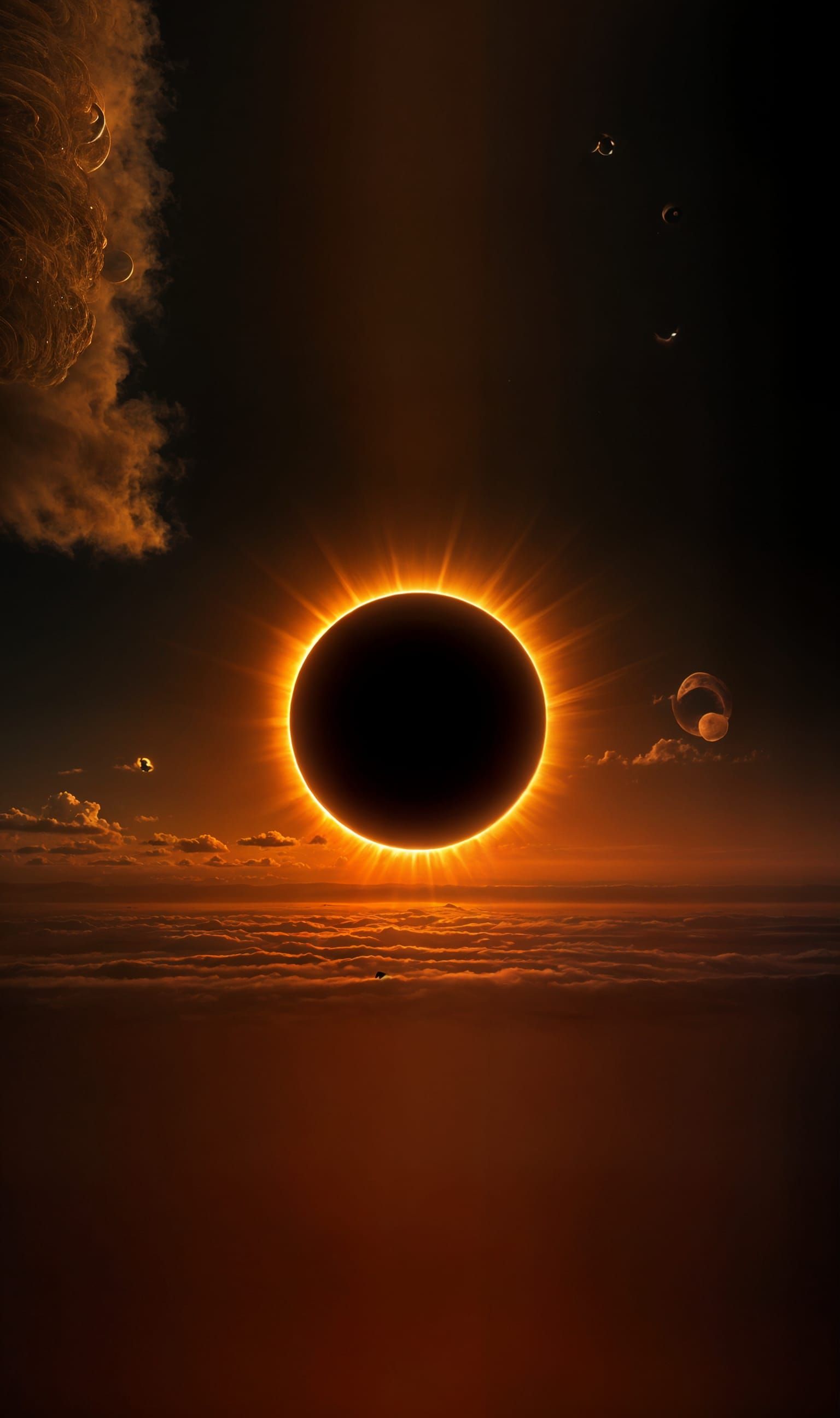 Eclipse  evolved from someone else in n nightcafe.  Sorry I don't know who.