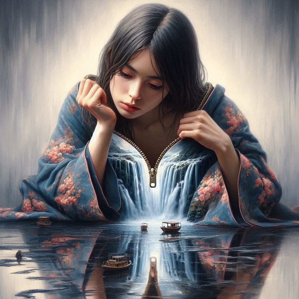 Melancholy of A Waterfall Girl