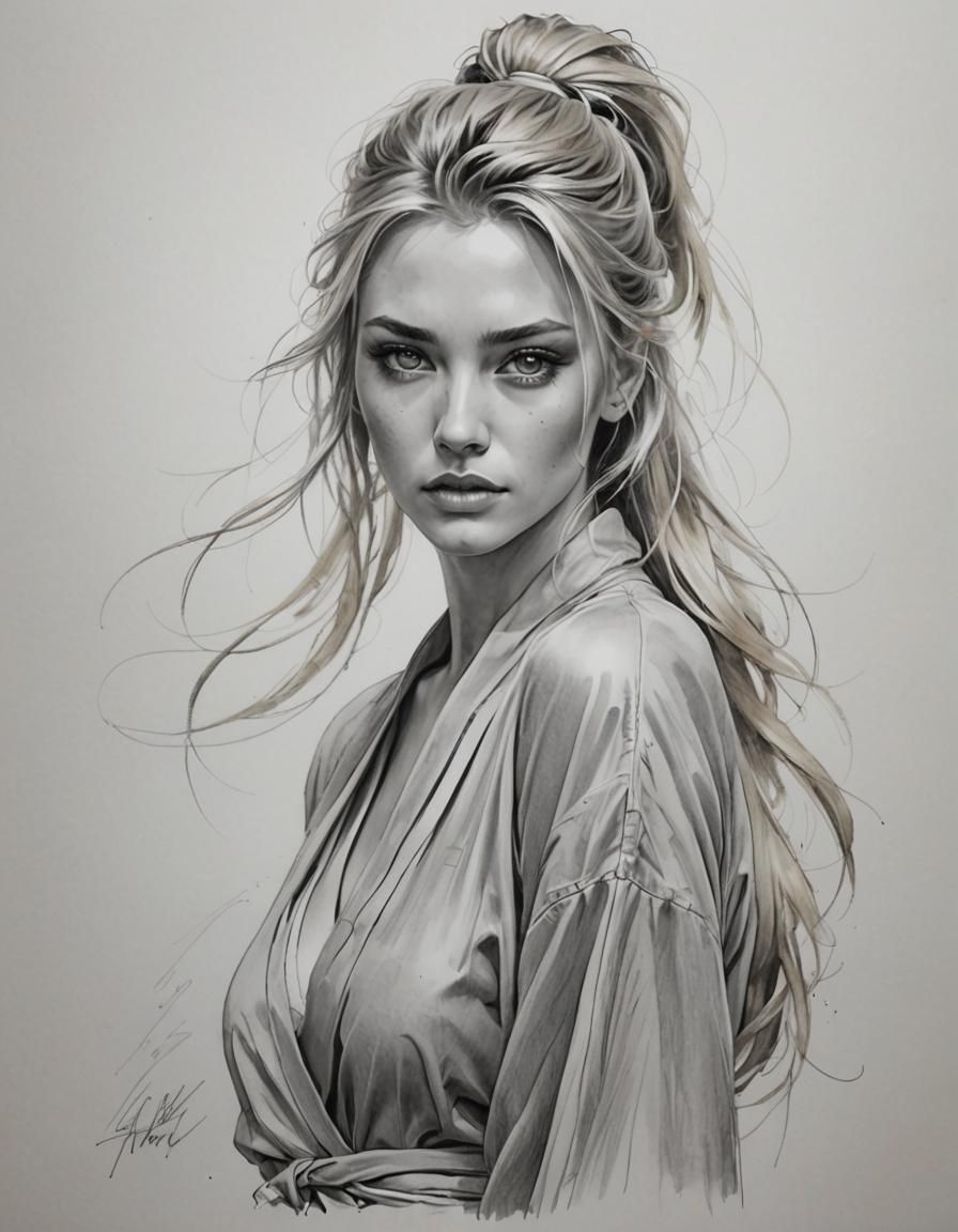 Pencil sketch
